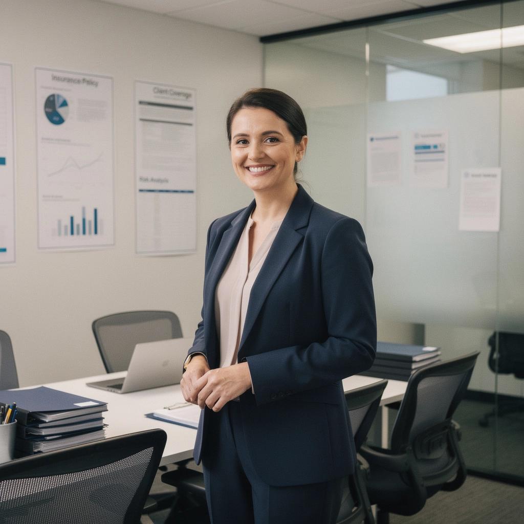 Obrazek ilustrujący komputer z otwartą stroną internetową z ofertami ubezpieczeń samochodowych.