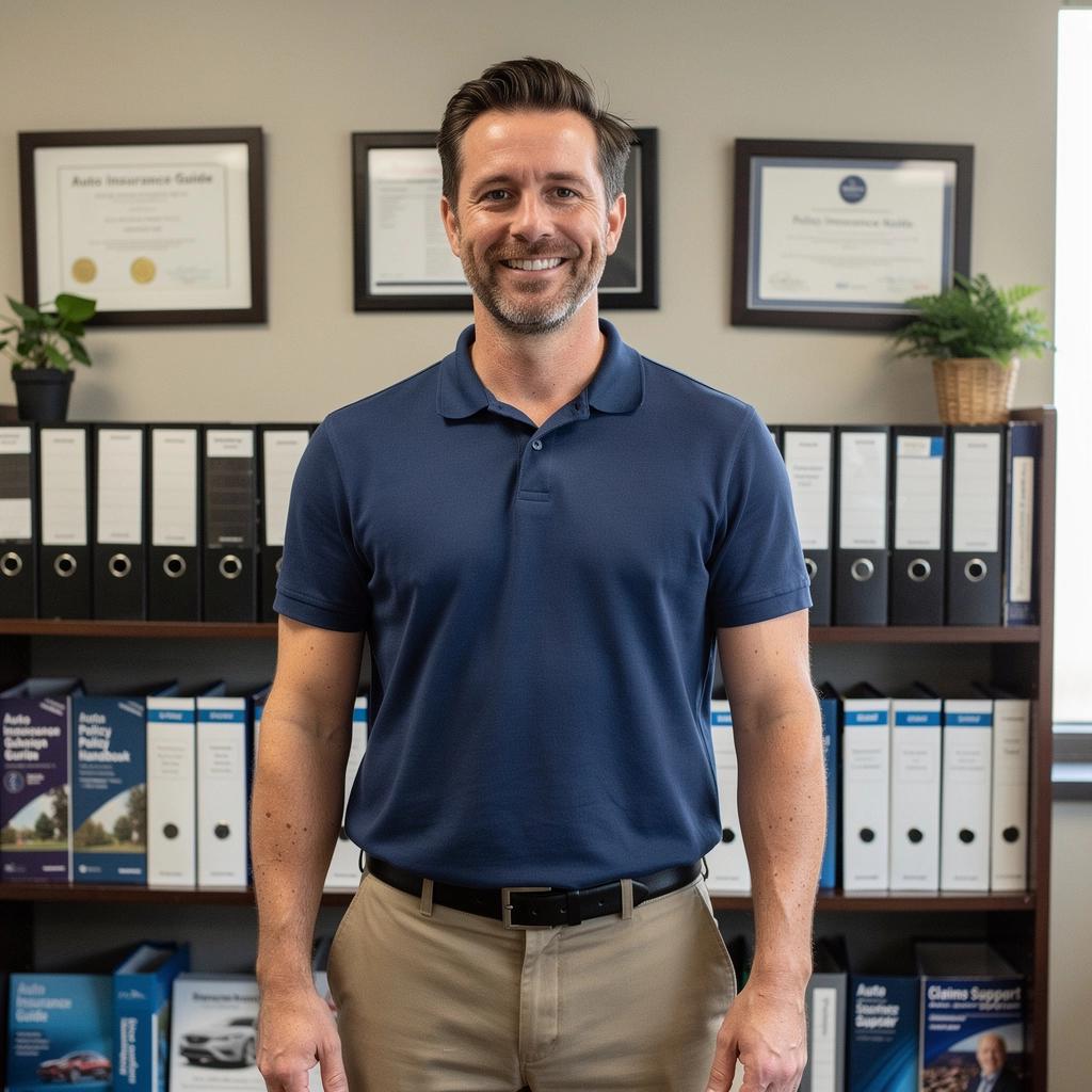 Kobieta konsultująca się telefonicznie w sprawie ubezpieczenia samochodu.